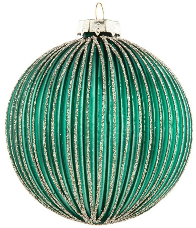 Елочное украшение шар коллекция"торжество" диаметр=10 см (мал.уп 6 шт) Lefard (211-330)