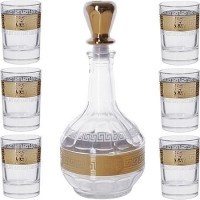 Набор 7 пр. графин + стопка &quot;Йети&quot; 1/4 &quot; (MS1022+500/41)