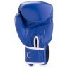 Перчатки боксерские GYM BGG-2018, 8oz, кожа, синие (4494)