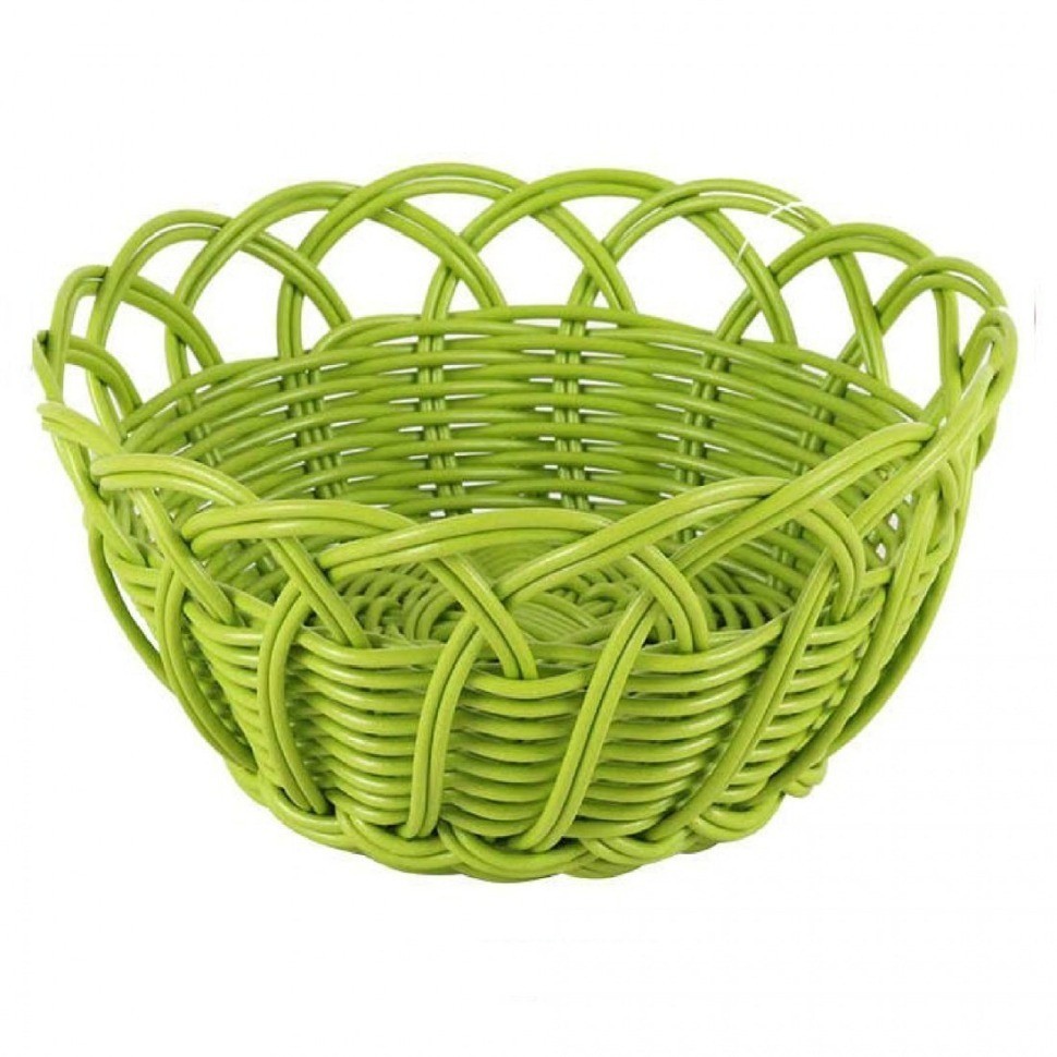 Viejo Valle Корзинка для хлеба круг фестоны фисташковый Belvedere B919083