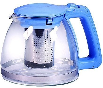 Чайник заварочный син1 л стекло Mayer&Boch (29948-1)