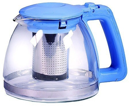 Чайник заварочный син1 л стекло Mayer&Boch (29948-1)