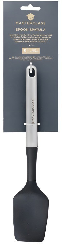 Ложка-лопатка с мягким захватом из нерж/стали Soft Grip MC, 30 см GREY MCSSSPNSPAT