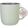 Кружка bronco "velour" 400 мл мятная (407-143)