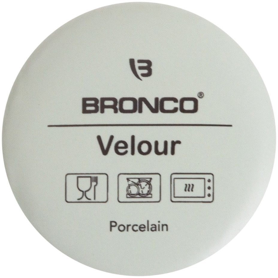 Кружка bronco "velour" 400 мл мятная (407-143)