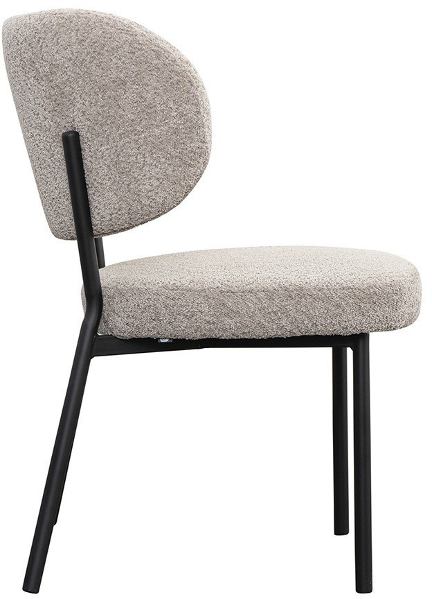 Стул robbi, букле, серо-бежевый (76567)