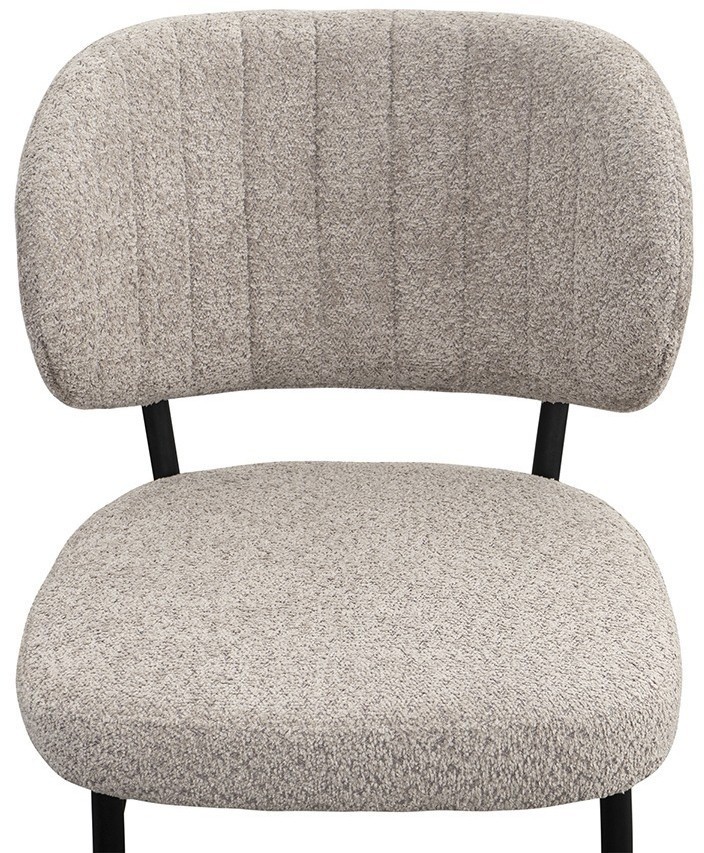 Стул robbi, букле, серо-бежевый (76567)