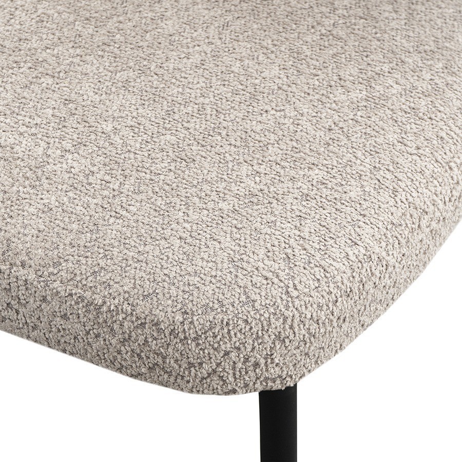 Стул robbi, букле, серо-бежевый (76567)