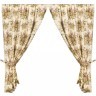 Штора с подхватами 150*250 см из 2шт  100% х/б,молочная SANTALINO (850-835-2)