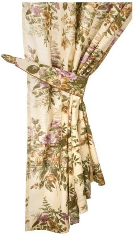 Штора с подхватами 150*250 см из 2шт  100% х/б,молочная SANTALINO (850-835-2)