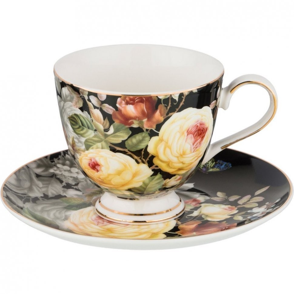 Чайный сервиз lefard "нежный шелест" на 6 пер. 15 пр.  1125/330/340/200 мл. (275-1003)