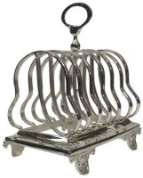 Подставка для тостов PI120/S (PI129), никель, silver plated, ROOMERS TABLEWARE