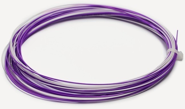 Струна для бадминтона WISH String WBS-300, белый/фиолетовый (2119127)
