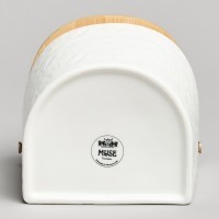 Банка для соли с дер.крышкой lefard &quot;muse&quot; 11,5*11*9,5 см 450 мл (587-238)