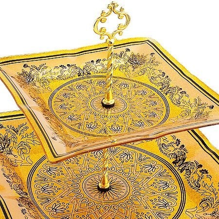 Этажерка 2 уровня, квадрат (7020-101)