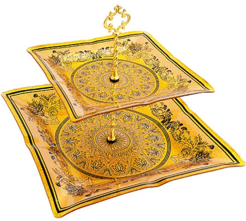 Этажерка 2 уровня, квадрат (7020-101)