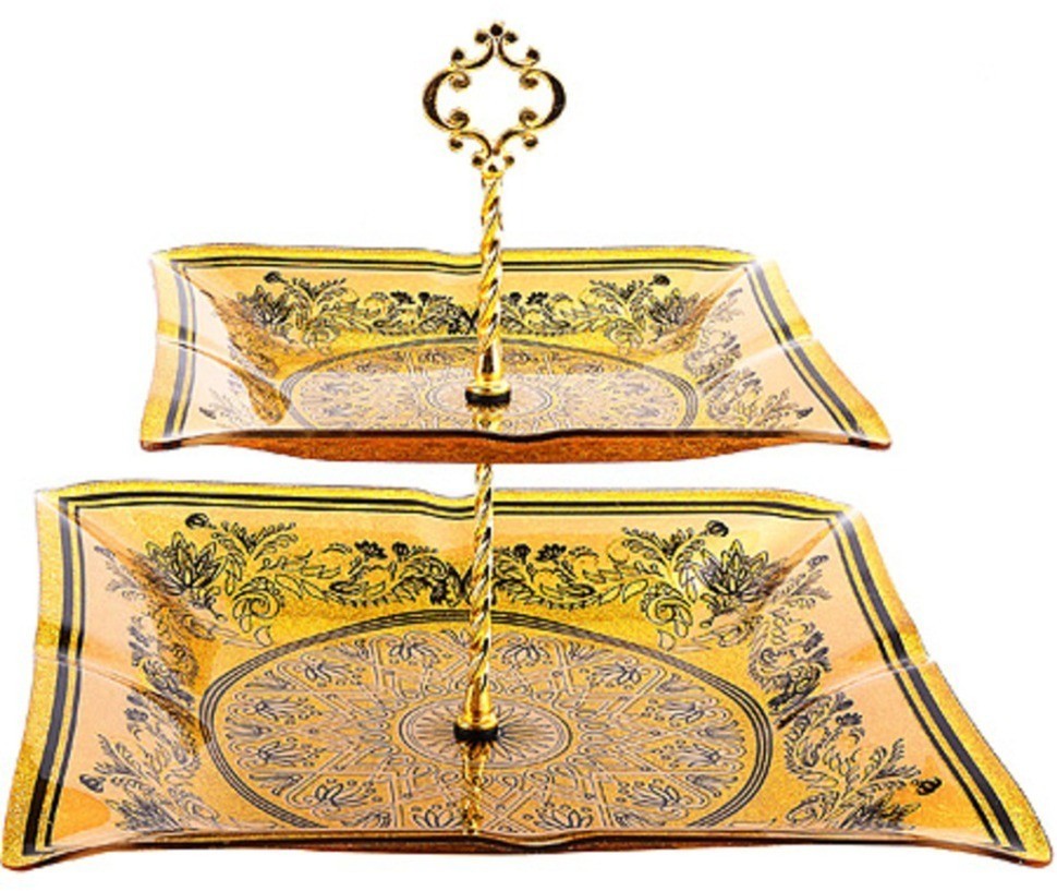 Этажерка 2 уровня, квадрат (7020-101)