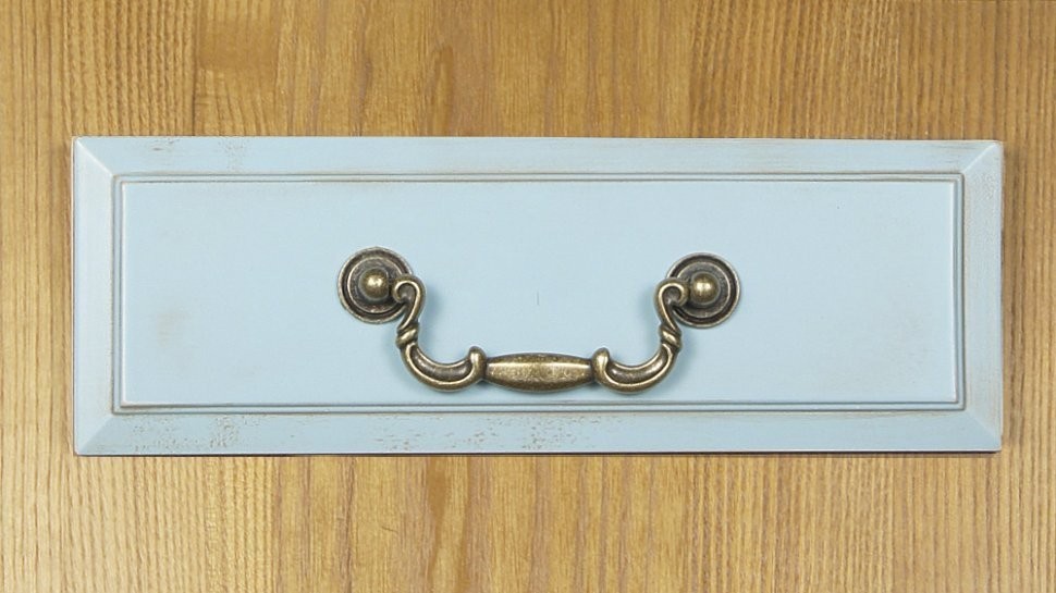Шкаф Leontina Blue для посуды двустворчатый  арт ST9318B-ET