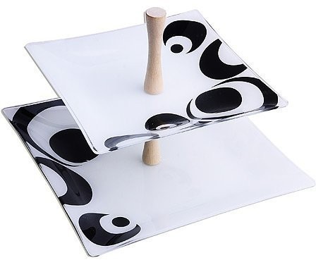 Ваза для фруктов "ЭСТЕЛЬ" 2-х ярус (161758)