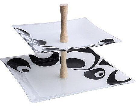 Ваза для фруктов "ЭСТЕЛЬ" 2-х ярус (161758)