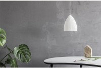 Плафон ripples slope, D15х21 см, белый (57809)