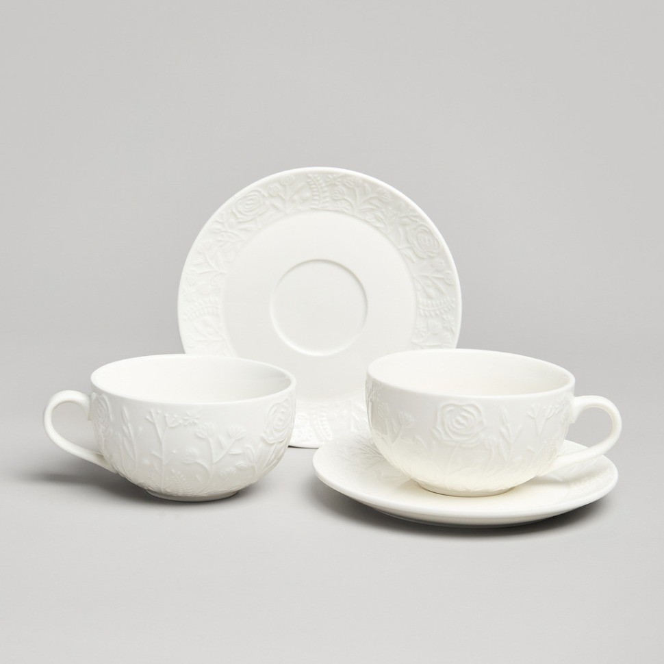 Чайный набор lefard "meadow" на 2 пер. 4 пр. 360 мл (587-237)