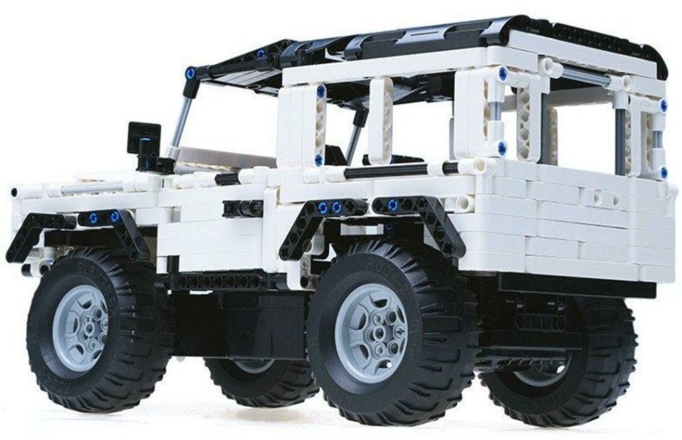 Конструктор Double E Cada Technics, модель Land Rover, 533 детали, пульт управления (C51004W)