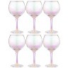 Набор фужеров из 6 шт "flower" лиловая дымка 280 мл Lefard (194-952)