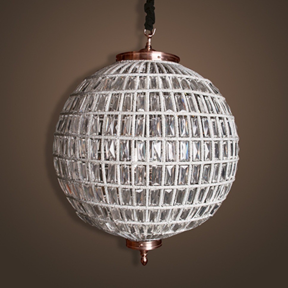 Люстра Казбах 4353LAB, каркас металл, стекло, Antique bronze, RESTORATION HARDWARE