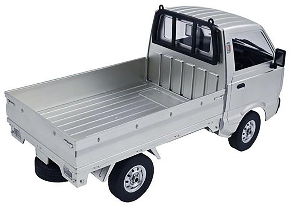 Радиоуправляемый бортовой грузовик серебристый WPL Suzuki Carry ST90 масштаб 1:10 - D-12