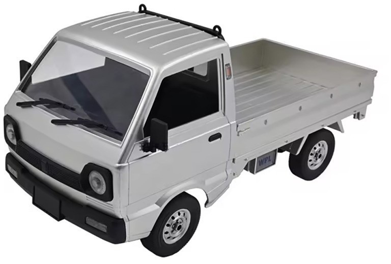 Радиоуправляемый бортовой грузовик серебристый WPL Suzuki Carry ST90 масштаб 1:10 - D-12