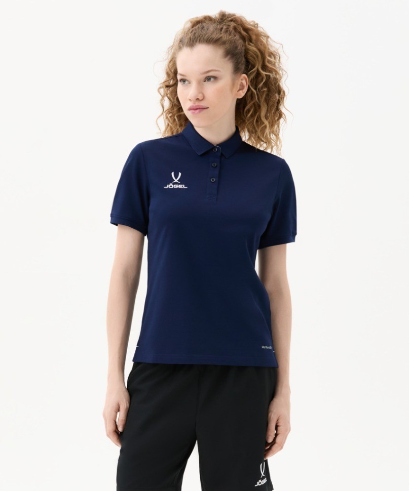 Поло женское JOGEL PREMIER PerFormDRY CVC Polo W, темно-синий (2123114)