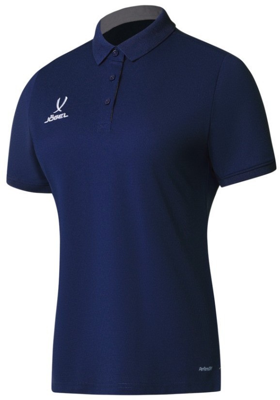 Поло женское JOGEL PREMIER PerFormDRY CVC Polo W, темно-синий (2123114)