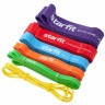 Эспандер ленточный для кросс-тренинга STARFIT ES-803, 23-68 кг, 208х6,4 см, фиолетовый (1676101)