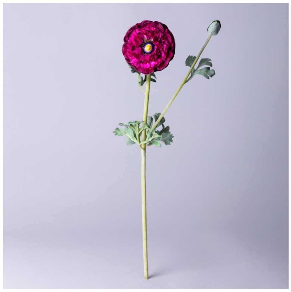 Цветок искусственный "ранункулюс" высота=55см. Lefard (287-527)