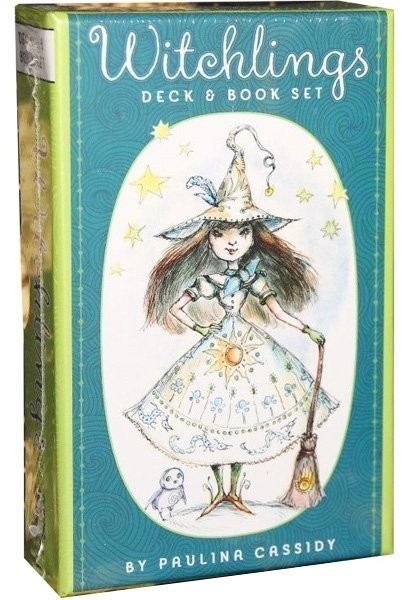 Карты Таро "Witchlings Deck  Book Set" US Games / Колода Ведьм и набор книг (46089)