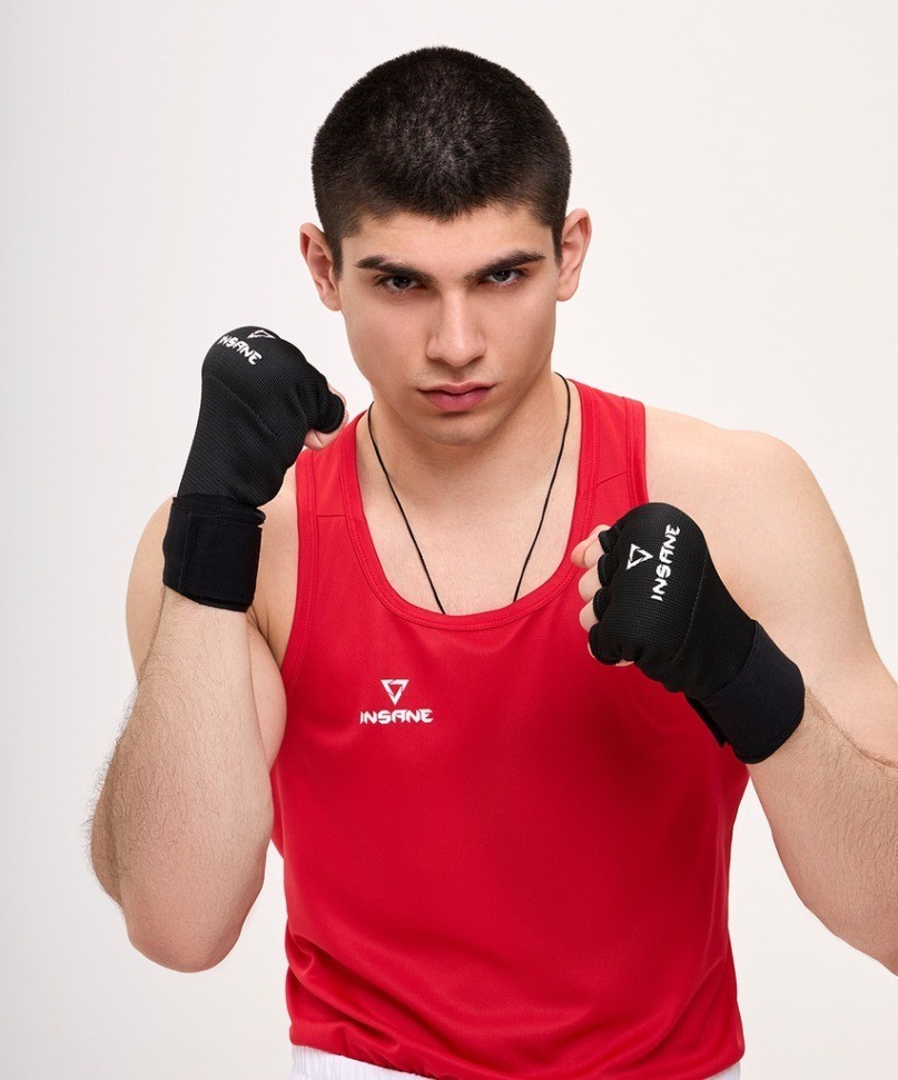 Перчатки внутренние для бокса DASH, полиэстер/спандекс, черный, S (2114225)