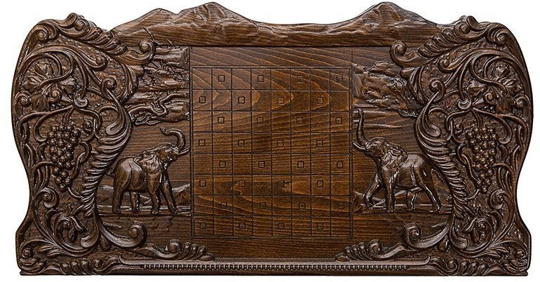 Нарды резные "Слоны в Африке", Ustyan (28727)