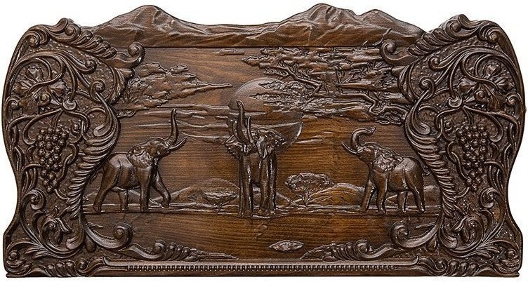 Нарды резные "Слоны в Африке", Ustyan (28727)