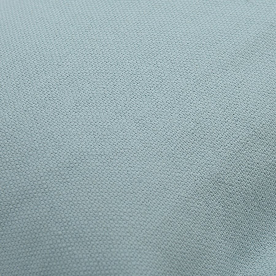 Чехол на подушку из фактурного хлопка голубого цвета с контрастным кантом из коллекции essential, 30х50 см (69853)
