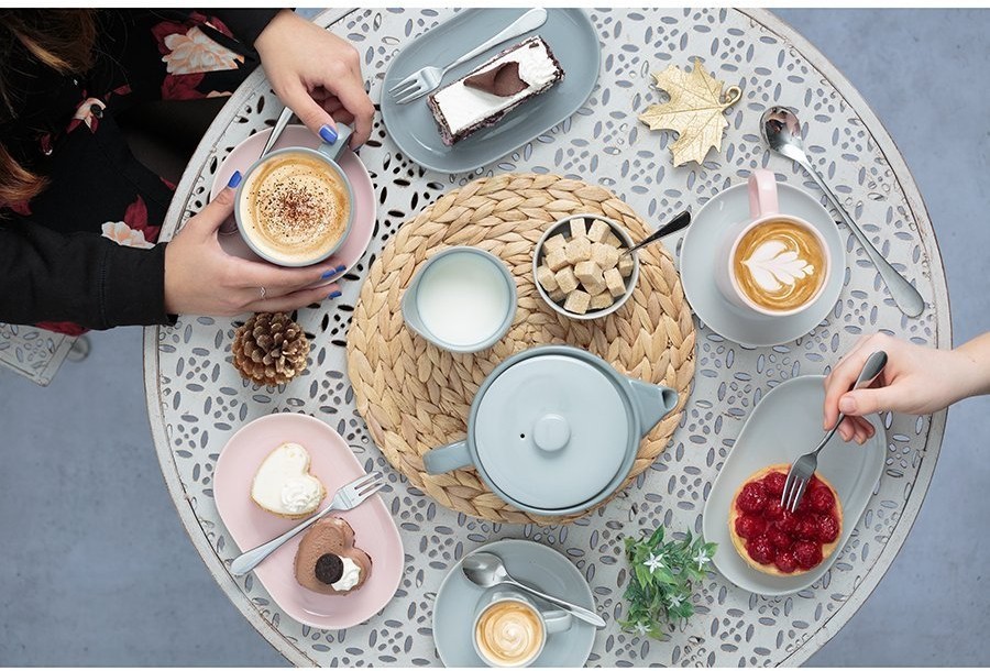 Миска cafe concept d 9 см темно-серая (68527)