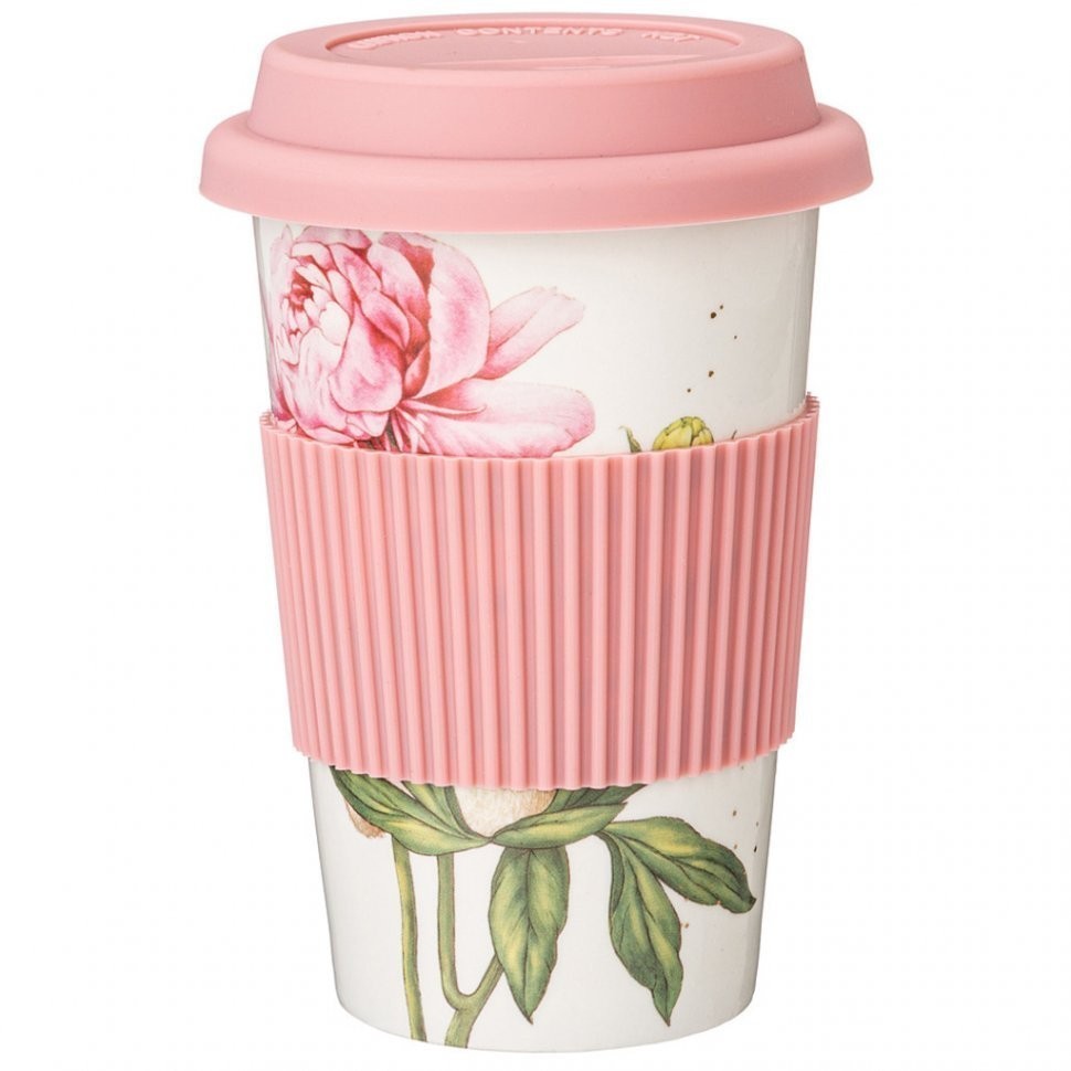 Стакан с силикон. крышкой и рукавом lefard "sunday" 400 мл Lefard (85-1850)