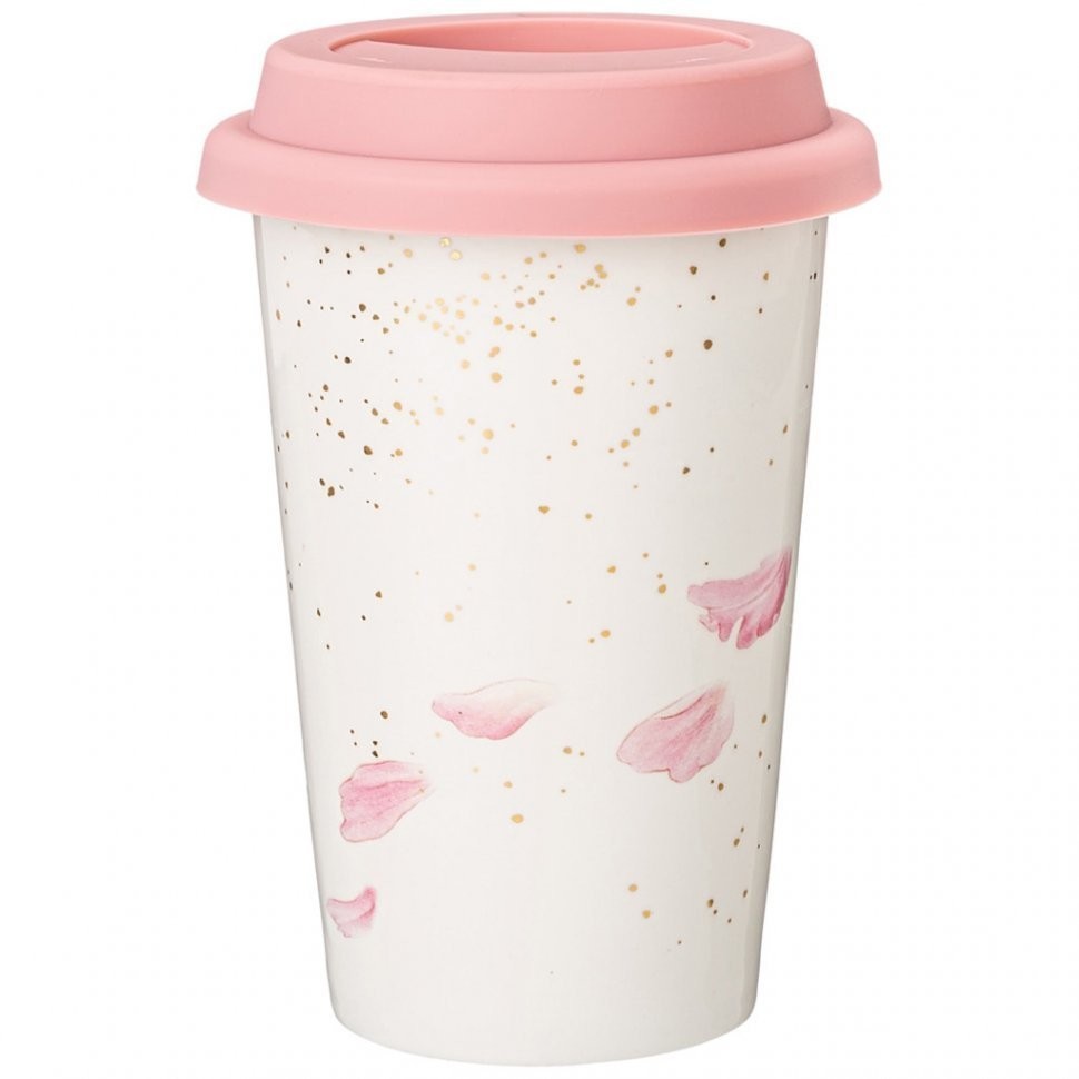 Стакан с силикон. крышкой и рукавом lefard "sunday" 400 мл Lefard (85-1850)