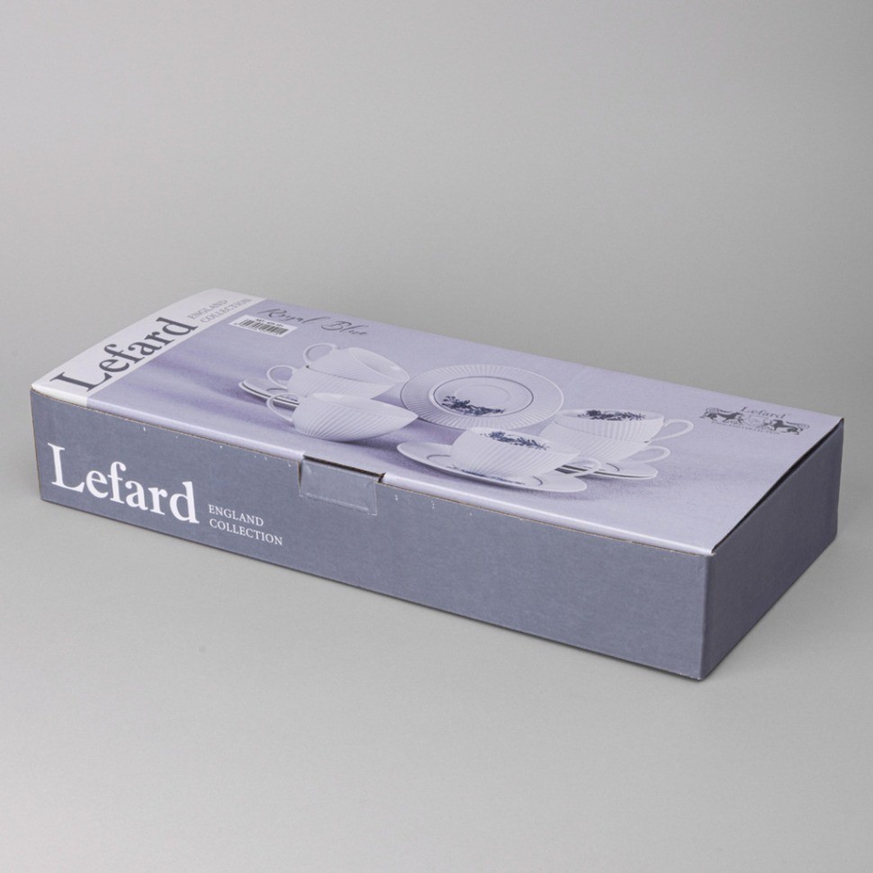 Чайный набор lefard "royal blue" на 6 пер. 12 пр. 270 мл (425-101)