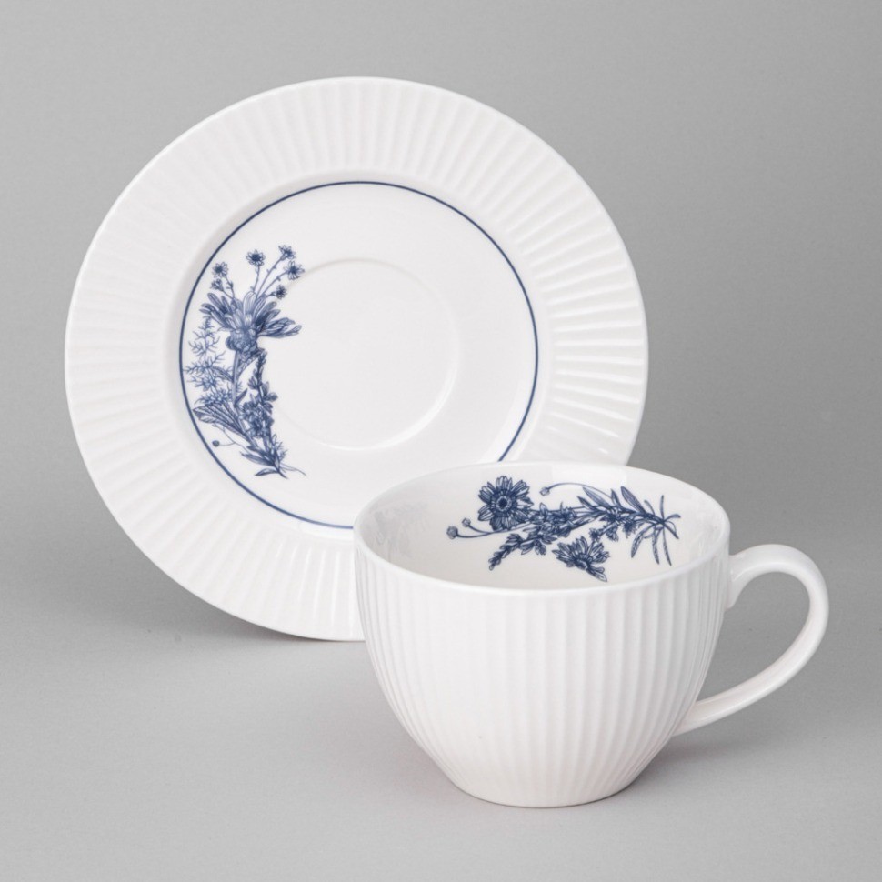 Чайный набор lefard "royal blue" на 6 пер. 12 пр. 270 мл (425-101)