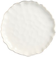 Набор тарелок обеденных lefard &quot;charm&quot; 2 шт., 26,5*3 см (с золотой линией) (779-363)