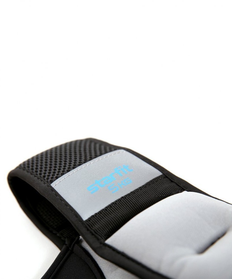 Жилет-утяжелитель WT-301, серый/синий, 5 кг (1483975)