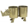 Емкость для охлаждения вина E406, металл, Antique brass, ROOMERS FURNITURE