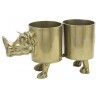 Емкость для охлаждения вина E406, металл, Antique brass, ROOMERS FURNITURE