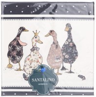 Дорожка на стол &quot;family farm&quot;, 45х188см,синий,100% хлопок,твил,пропитка Lefard (850-742-3)